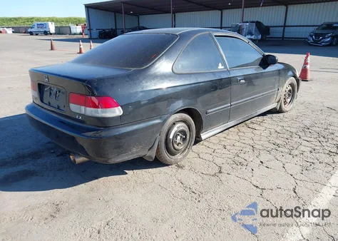 1997 Honda Civic Ex z USA, uszkodzony, nr VIN 1HGEJ814XVL132970